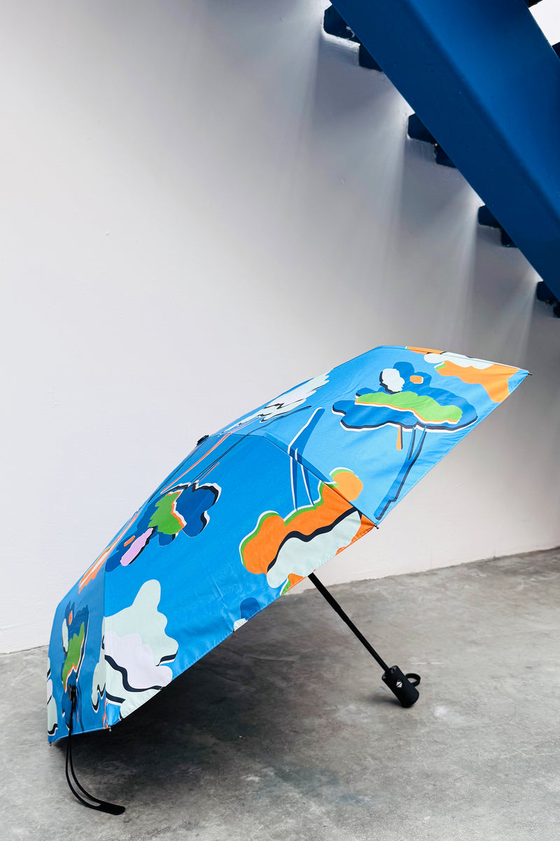 CGH032 || FUWA FUWA UMBRELLA || FOLDED SKYBLUE